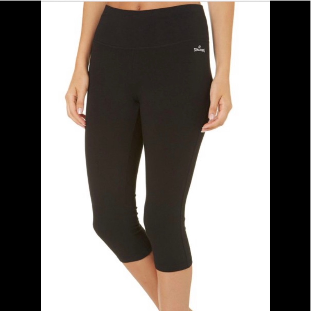 Spalding | Women’s Black Carpi Workout Leggings